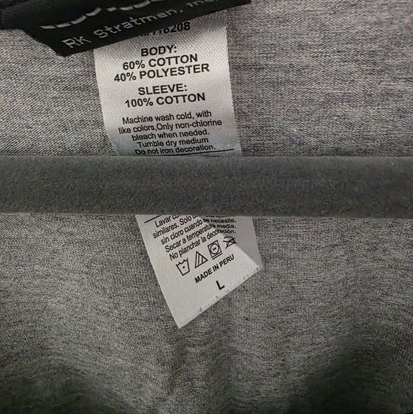 Harley-Davidson Women's Black and Gray Long Sleeve Tee - Picture 4 of 4